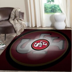 San Francisco 49ers Living Room Area Rug