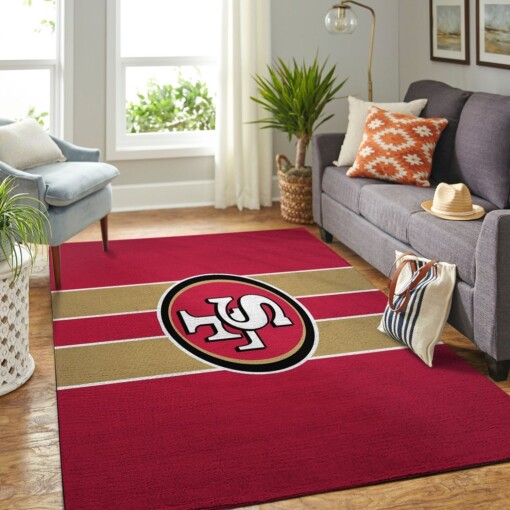 San Francisco 49ers Living Room Area Rug