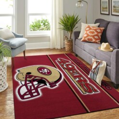 San Francisco 49ers Living Room Area Rug