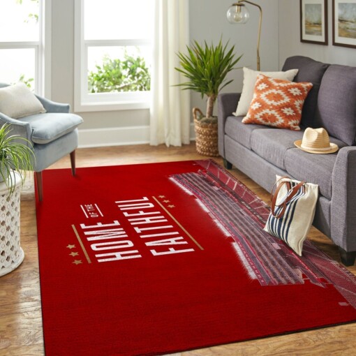 San Francisco 49ers Living Room Area Rug