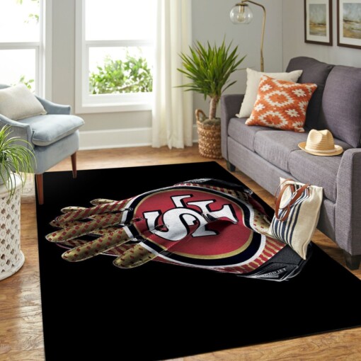 San Francisco 49ers Living Room Area Rug