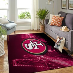 San Francisco 49ers Living Room Area Rug