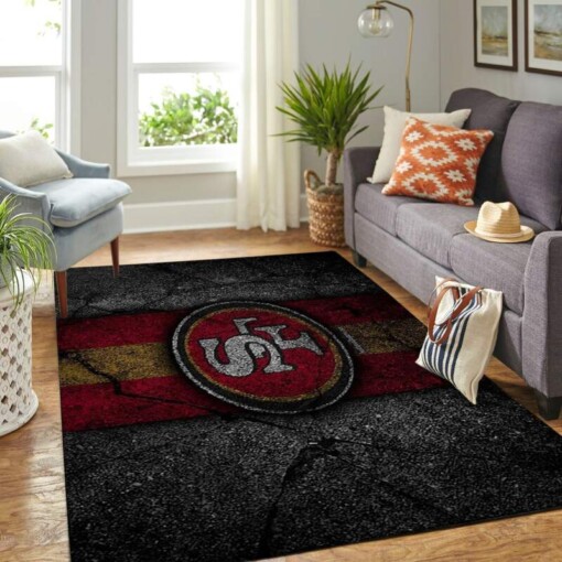 San Francisco 49ers Living Room Area Rug