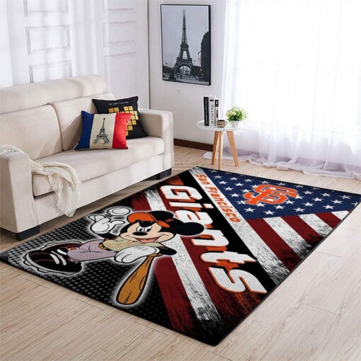 San Francisco Giants Living Room Area Rug