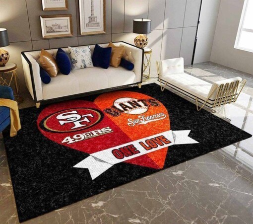 San Francisco Giants Living Room Area Rug