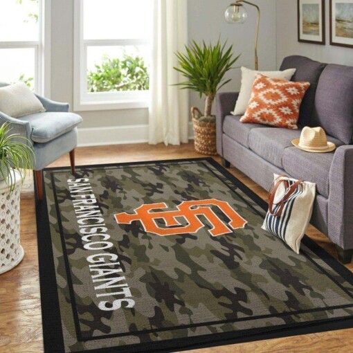 San Francisco Giants Living Room Area Rug