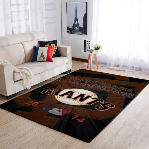 San Francisco Giants Living Room Area Rug