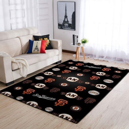 San Francisco Giants Living Room Area Rug