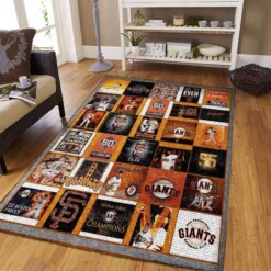 San Francisco Giants Living Room Area Rug