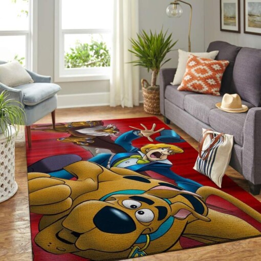 Scooby Dog Living Room Area Rug