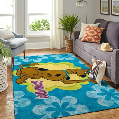 Scooby Dog Living Room Area Rug