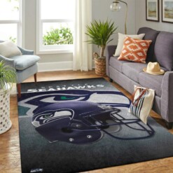 Seattle Seahawks Living Room Area Rug