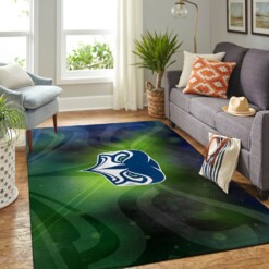 Seattle Seahawks Living Room Area Rug