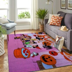 Snoopy Dog And Peanuts Comic Living Room Area Rug