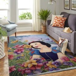 Snow White And Seven Dwarfs Living Room Area Rug