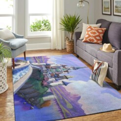 Sophia Disney Castle Living Room Area Rug