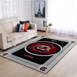 South Carolina Gamecocks Living Room Area Rug