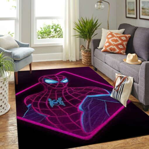 Spider Man Living Room Area Rug
