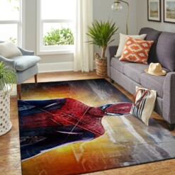 Spiderman Living Room Area Rug