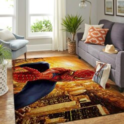 Spiderman Living Room Area Rug