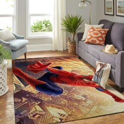 Spiderman Living Room Area Rug