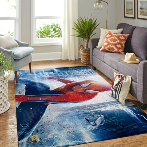 Spiderman Living Room Area Rug