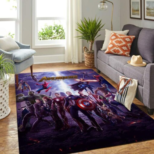 Spiderman Living Room Area Rug