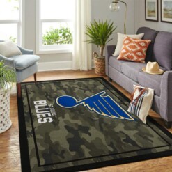 St Louis Blues Living Room Area Rug