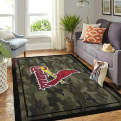 St Louis Cardinals Living Room Area Rug