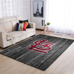 St Louis Cardinals Living Room Area Rug