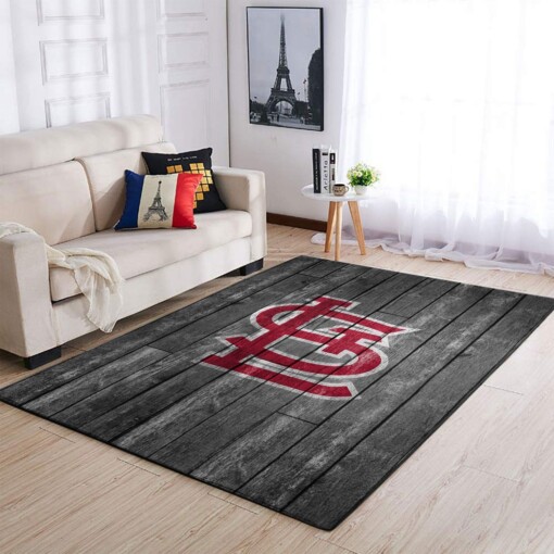 St Louis Cardinals Living Room Area Rug