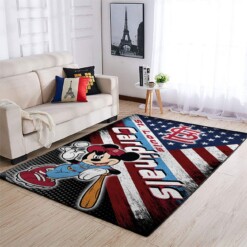 St Louis Cardinals Living Room Area Rug