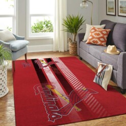 St Louis Cardinals Living Room Area Rug