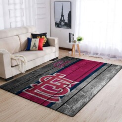 St Louis Cardinals Living Room Area Rug