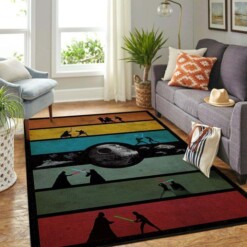 Star War Living Room Area Rug