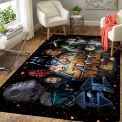 Star War Living Room Area Rug