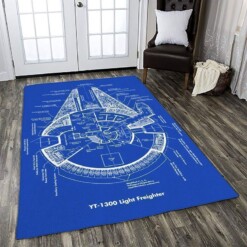 Star War Living Room Area Rug