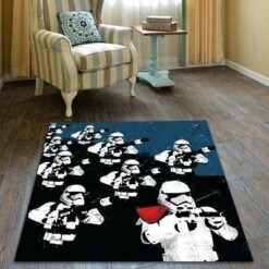 Star War Living Room Area Rug