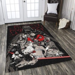 Star War Living Room Area Rug