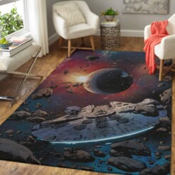 Star War Living Room Area Rug