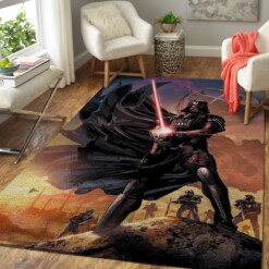 Star War Living Room Area Rug