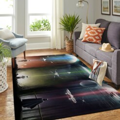 Star War Living Room Area Rug