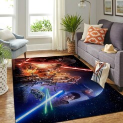 Star War Living Room Area Rug