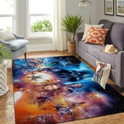 Star War Living Room Area Rug