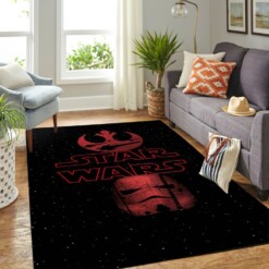 Star War Symbol Living Room Area Rug