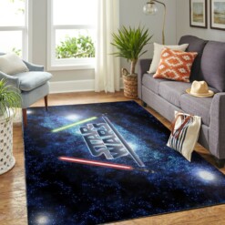 Star War Symbol Living Room Area Rug