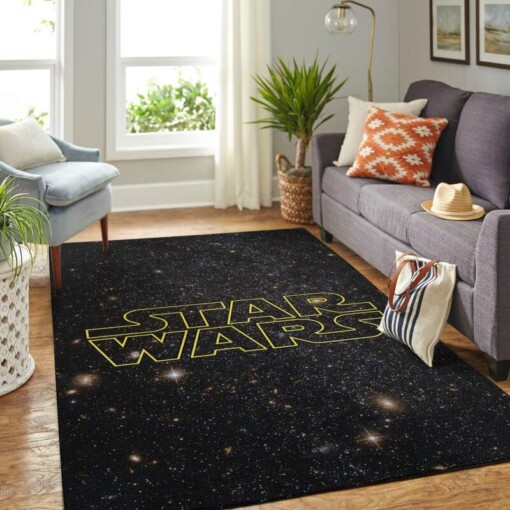 Star War Symbol Living Room Area Rug