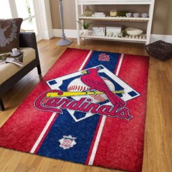 Stlouis Cardinals Living Room Area Rug