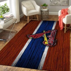 Stlouis Cardinals Living Room Area Rug