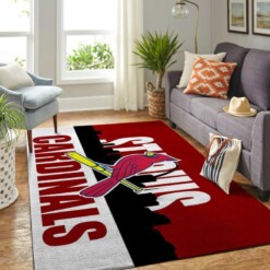 Stlouis Cardinals Living Room Area Rug